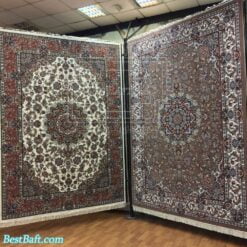 فرش مشهد کد 852134 گردویی