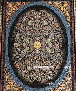 مشخصات، قیمت و خرید فرش کاشان ارشک سرمه ای 700 شانه