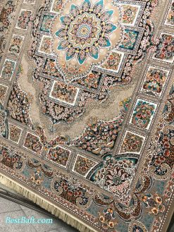 فرش کاشان حوض گردویی 1200 شانه