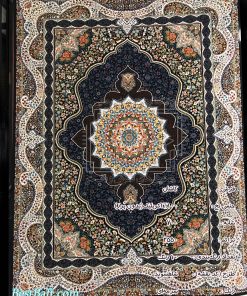 مشخصات، قیمت و خرید فرش کاشان شاهسوند سرمه ای 700 شانه