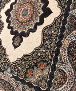 فرش کاشان شاهسوند کرم 700شانه