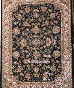 مشخصات، قیمت و خرید فرش کاشان مارال سرمه ای 700 شانه