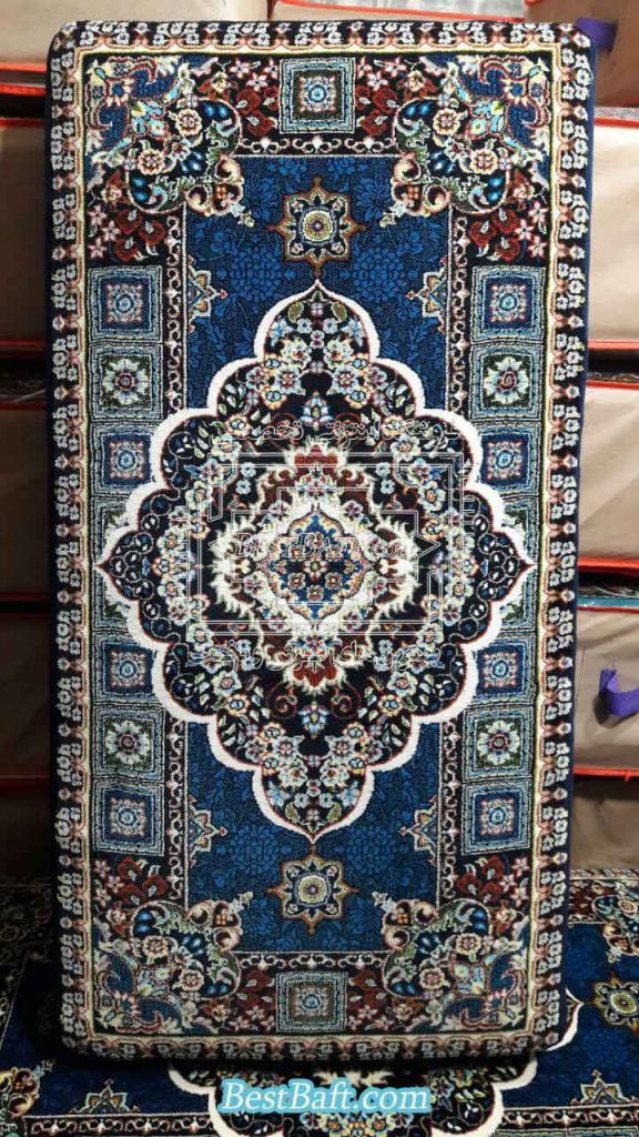 پشتی سنتی ایرانی سرمه ای