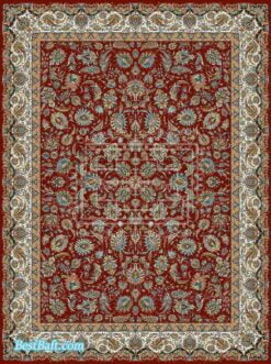 فرش مشهد کد 801030 لاکی رنگ 1000شانه