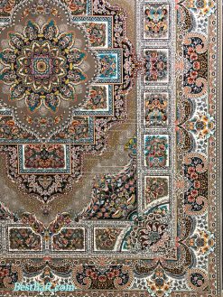 فرش کاشان حوض نقره گردویی 1200شانه