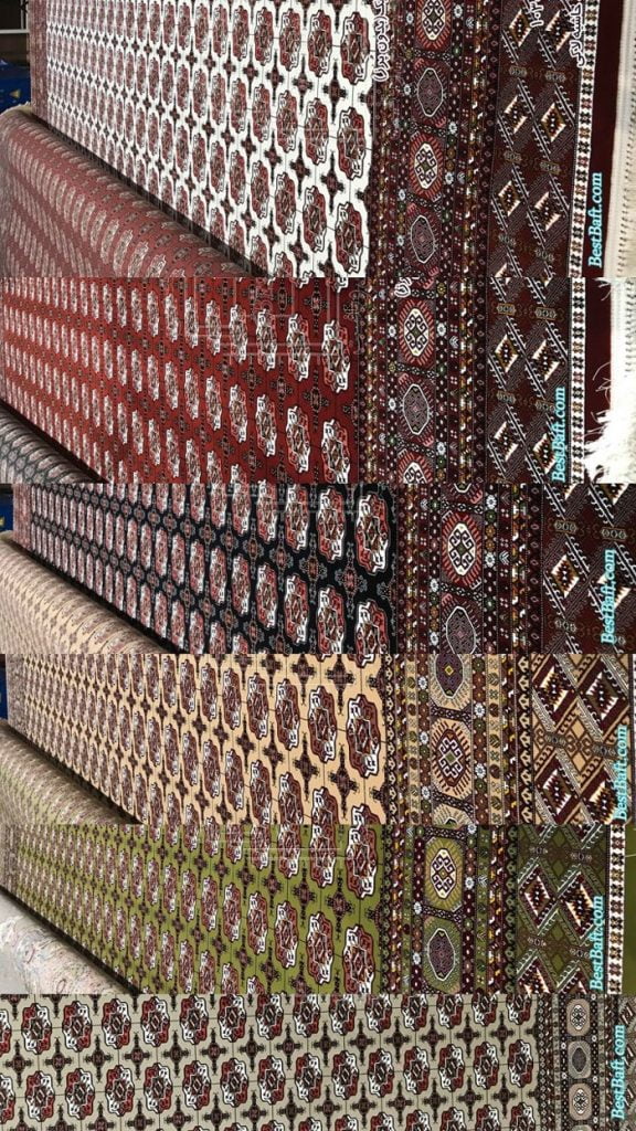 فرش-ترکمن-پشتی-ترکمن