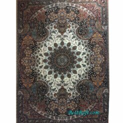 فرش نگین مشهد ۵۰۰ شانه کد ۲۸۰۰۹ کرمی