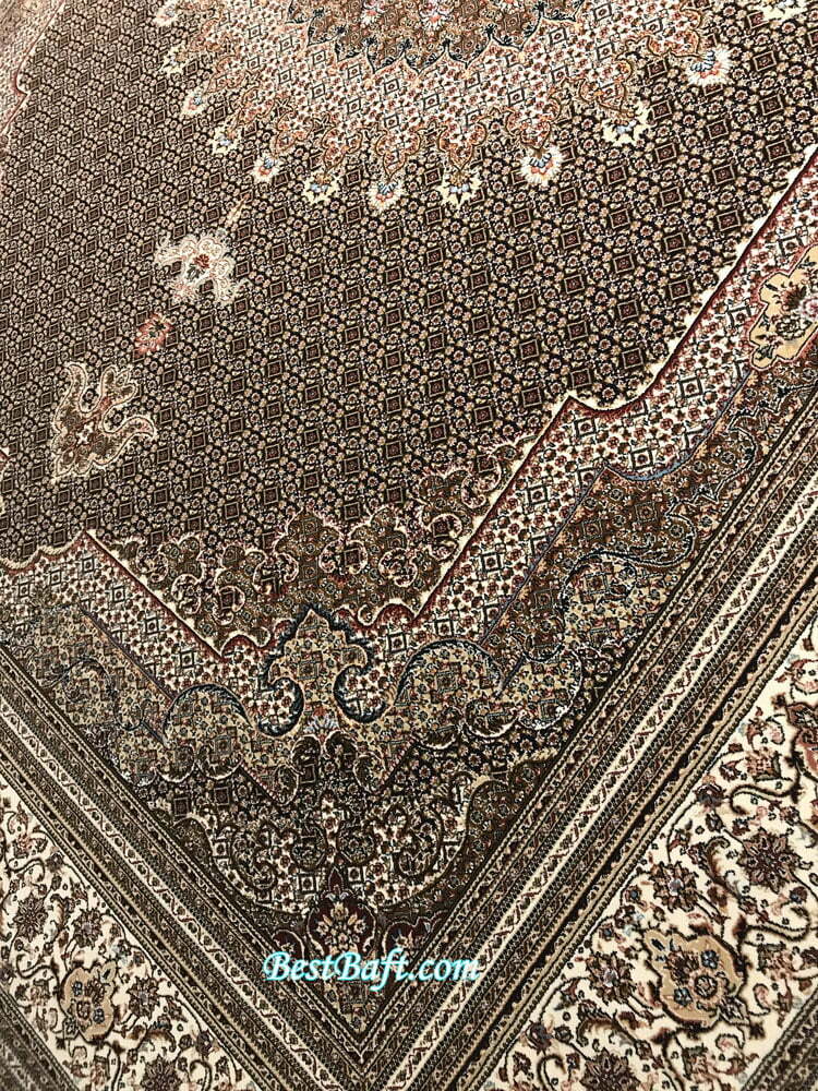 فرش زمرد مشهد ۷۰۰ شانه کد ۱۴۰۱۳ سرمه ای - تصویر 3