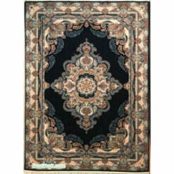 فرش زمرد مشهد ۷۰۰ شانه کد ۲۵۰۱۶ سرمه ای