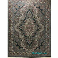 فرش مشهد ۵۰۰ شانه کد ۸۵۱۲۲ سرمه ای