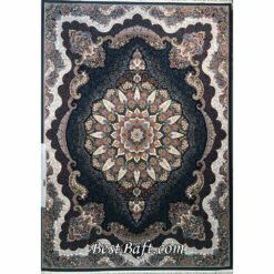 فرش زمرد مشهد ۷۰۰ شانه کد ۲۵۰۳۵ سرمه ای