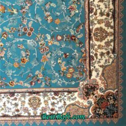 فرش کاشان افشان پرنسس ۷۰۰ شانه سرمه ای