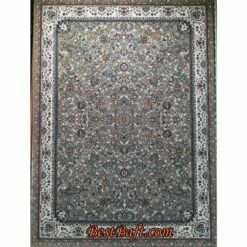 فرش کاشان افشان گل مرغی ۷۰۰ شانه موشی