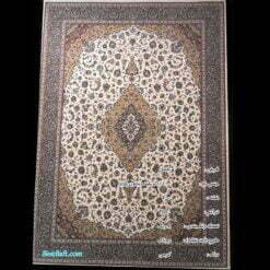 فرش کاشان ۷۰۰ شانه روناک کرمی