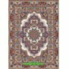 فرش مشهد ۷۰۰ شانه کد ۸۷۲۱۲۱ کرمی