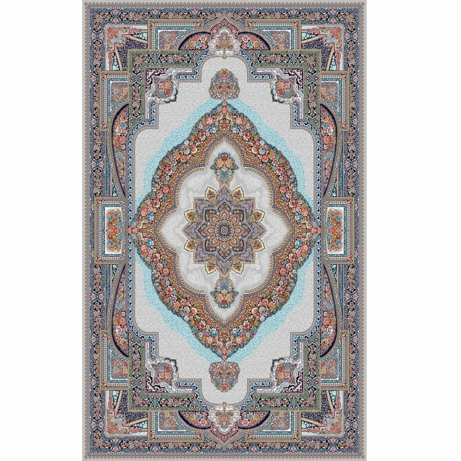 فرش نگین مشهد ۷۰۰ شانه کد ۲۵۹۷ فیلی