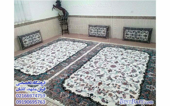 فرش کاشان ۷۰۰ شانه تراکم 2550