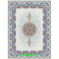 فرش مشهد ۷۰۰ شانه کد ۷۲۲۲۱۸ کرمی