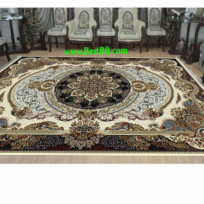 فرش کاشان مانا ۷۰۰ شانه کرم