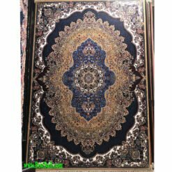 فرش کاشان ارکیده ۴۴۰شانه بژ