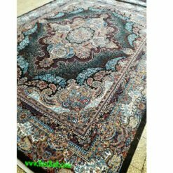 فرش کاشان ستاره ۴۴۰شانه سرمه ای