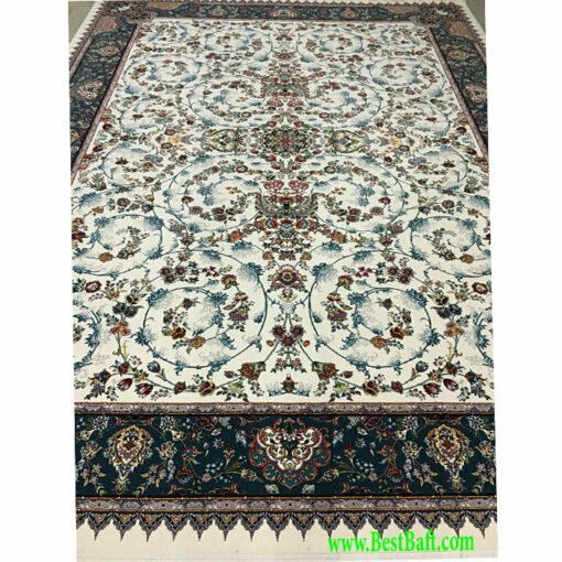فرش کاشان ۷۰۰ شانه تراکم 2550