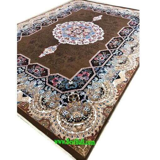 فرش کاشان هالیدی ۴۴۰ شانه گردویی