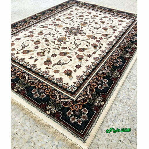 قیمت فرش کاشان افشان هلما۷۰۰ شانه کرمی
