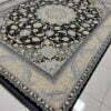 فرش کاشان مروارید ۷۰۰ شانه سرمه ای
