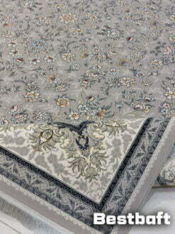 فرش کاشان اوستا ۷۰۰ شانه نقره ای