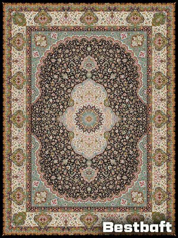 طرح فرش شاه عباسی