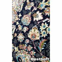 فرش مشهد ۷۰۰ شانه کد ۷۰۲۰۳۳ سرمه ای