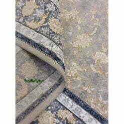 فرش کاشان ۷۰۰ شانه طلا کوب گلبرجسته