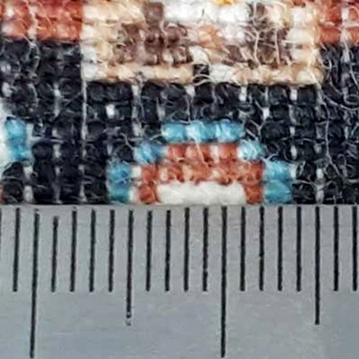 شانه و تراکم فرش