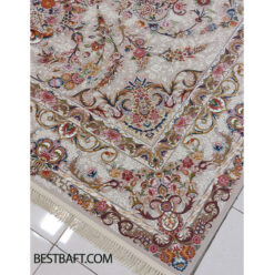 فرش کاشان گیتی نقره ای